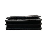 シャネル CHANEL マトラッセミニチェーンウォレット AP1649 ブラック/シルバー金具 キャビアスキン レディース 二つ折り財布