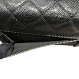 シャネル CHANEL マトラッセミニチェーンウォレット AP1649 ブラック/シルバー金具 キャビアスキン レディース 二つ折り財布