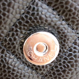 シャネル CHANEL マトラッセ チェーンウォレット AP0250 ランダムシリアル ブラック シルバー金具 キャビアスキン レディース ショルダーバッグ