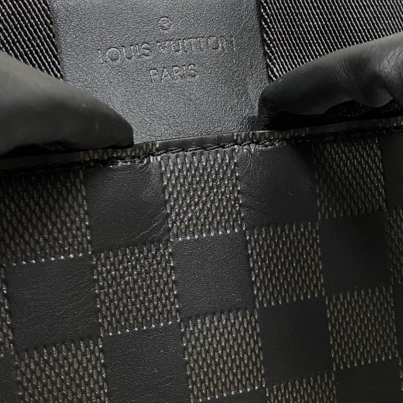 ルイ・ヴィトン LOUIS VUITTON キャンパス バックパック N40306 オニキス ダミエ・アンフィニ メンズ リュック デイパック