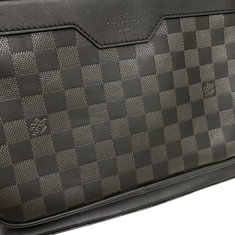 ルイ・ヴィトン LOUIS VUITTON キャンパス バックパック N40306 オニキス ダミエ・アンフィニ メンズ リュック デイパック
