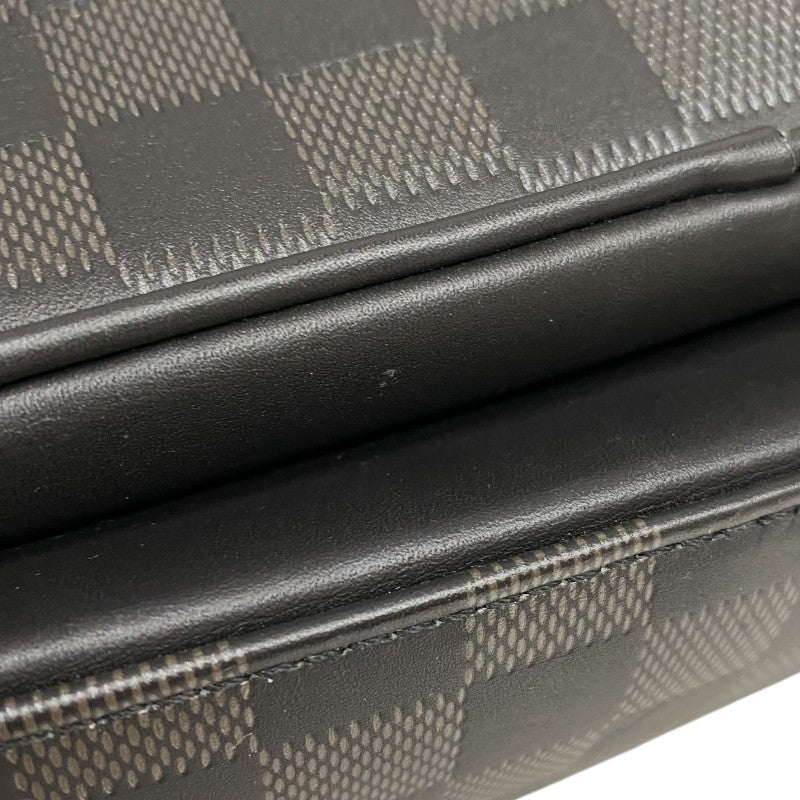 ルイ・ヴィトン LOUIS VUITTON キャンパス バックパック N40306 オニキス ダミエ・アンフィニ メンズ リュック デイパック