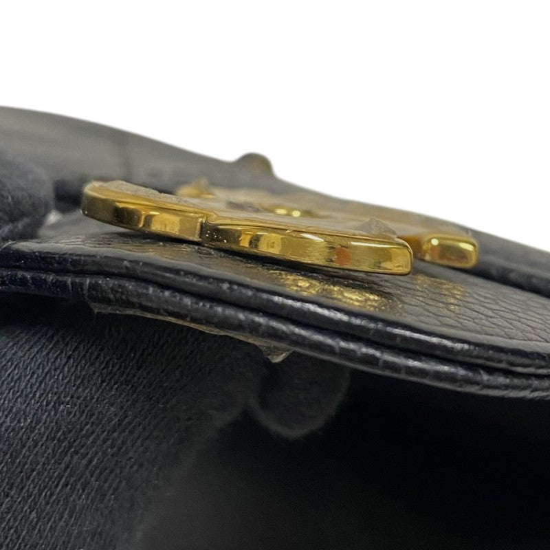 シャネル CHANEL マトラッセ25 A01112 ブラック ゴールド金具 キャビアスキン レディース ショルダーバッグ
