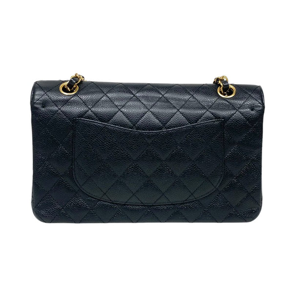 シャネル CHANEL マトラッセ25 A01112 ブラック ゴールド金具 キャビアスキン レディース ショルダーバッグ