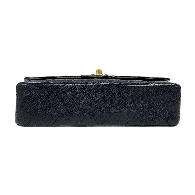 シャネル CHANEL マトラッセ25 A01112 ブラック ゴールド金具 キャビアスキン レディース ショルダーバッグ