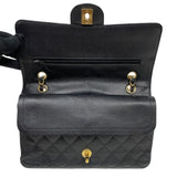 シャネル CHANEL マトラッセ25 A01112 ブラック ゴールド金具 キャビアスキン レディース ショルダーバッグ