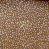 エルメス HERMES ピコタンロックPM B刻印　(2023年製) ゴールド ゴールド金具 トリヨンクレマンス レディース ハンドバッグ