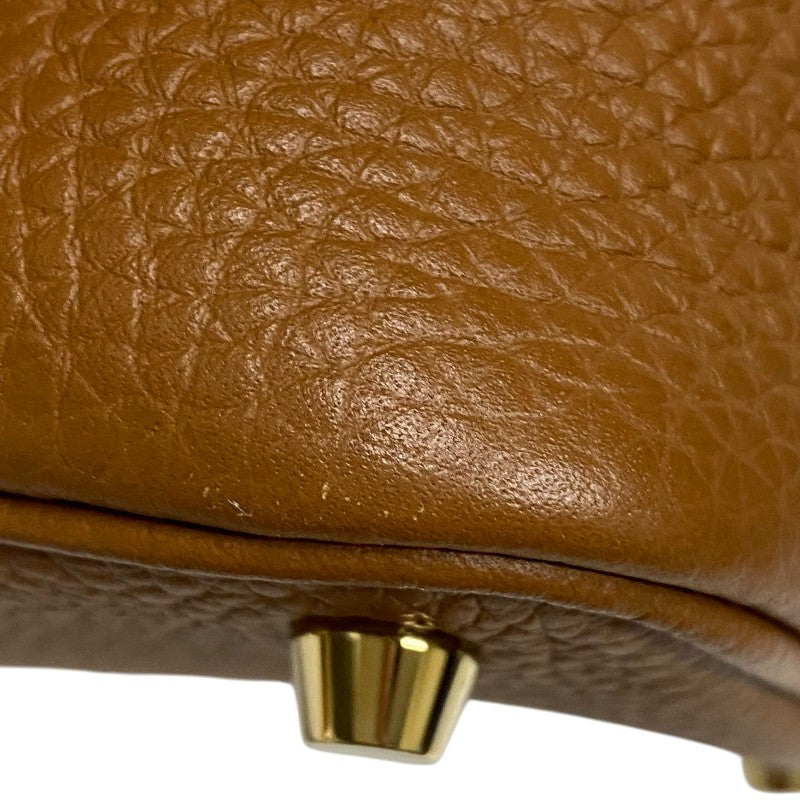 エルメス HERMES ピコタンロックPM B刻印　(2023年製) ゴールド ゴールド金具 トリヨンクレマンス レディース ハンドバッグ