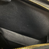 シャネル CHANEL マトラッセ トップハンドル チェーンバニティケース ブラック ゴールド金具 シャイニーカーフ レディース ショルダーバッグ