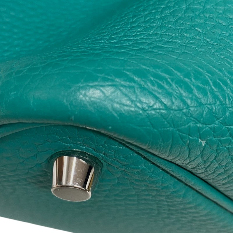 エルメス HERMES ピコタンロックPM Y刻印　(2020年製) ヴェールジェイド シルバー金具 トリヨンクレマンス レディース ハンドバッグ