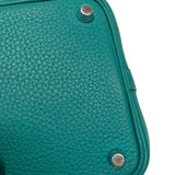 エルメス HERMES ピコタンロックPM Y刻印　(2020年製) ヴェールジェイド シルバー金具 トリヨンクレマンス レディース ハンドバッグ