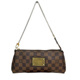 ルイ・ヴィトン LOUIS VUITTON ｴｳﾞｧ N55213 ブラウン/ゴールド金具 PVCコーティングキャンバス ダミエキャンパス レディース ショルダーバッグ