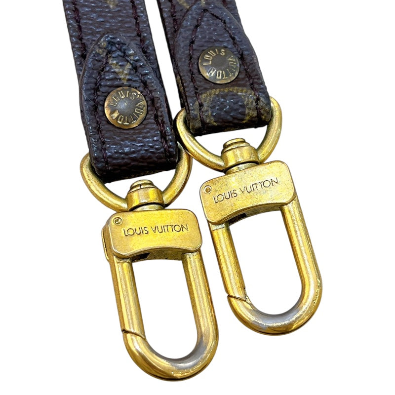 ルイ・ヴィトン LOUIS VUITTON ストラップ ブラウン モノグラム レディース ショルダーストラップ