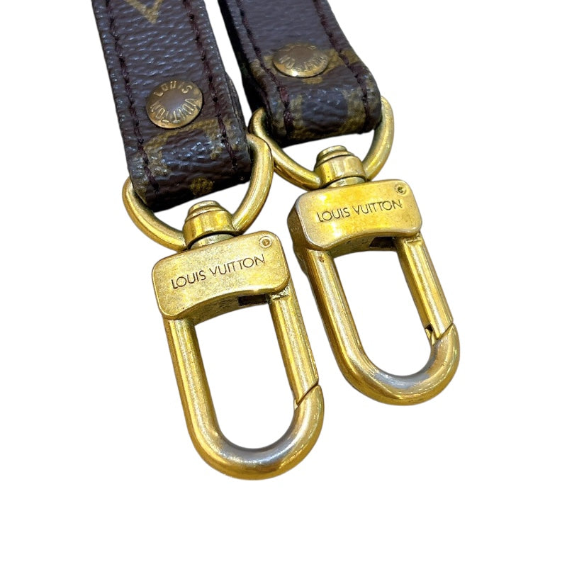 ルイ・ヴィトン LOUIS VUITTON ストラップ ブラウン モノグラム レディース ショルダーストラップ