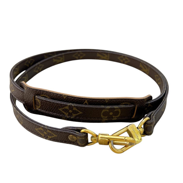 ルイ・ヴィトン LOUIS VUITTON ストラップ ブラウン モノグラム レディース ショルダーストラップ
