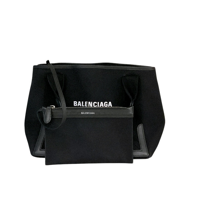 バレンシアガ BALENCIAGA ﾈｲﾋﾞｰｶﾊﾞｽS 339933 ブラック ｷｬﾝﾊﾞｽ レディース トートバッグ