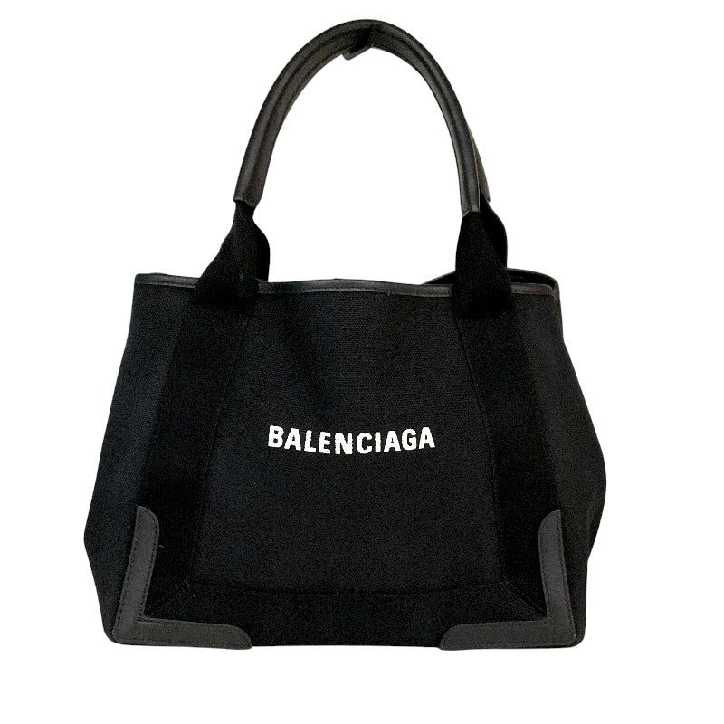 バレンシアガ BALENCIAGA ﾈｲﾋﾞｰｶﾊﾞｽS 339933 ブラック ｷｬﾝﾊﾞｽ レディース トートバッグ