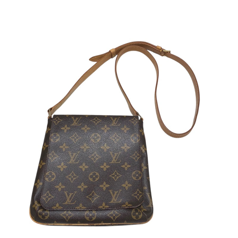 ルイ・ヴィトン LOUIS VUITTON ミュゼット・サルサ・ロング M51258 ブラウン モノグラム レディース ショルダーバッグ