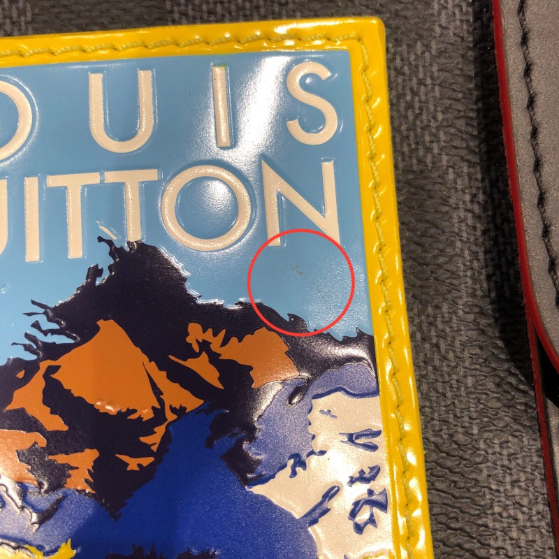 ルイ・ヴィトン LOUIS VUITTON クリストファーMM M44054 ブラック ダミエグラフィット メンズ リュック・デイパック