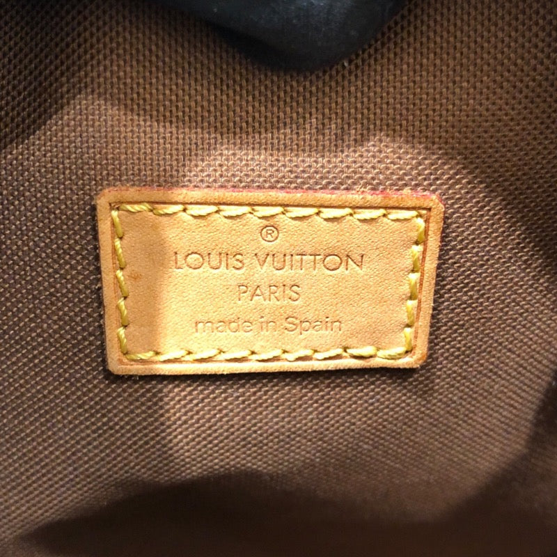 ルイ・ヴィトン LOUIS VUITTON ポシェット・ガンジュ M51870 ブラウン ゴールド金具 モノグラムキャンバス メンズ ボディバッグ