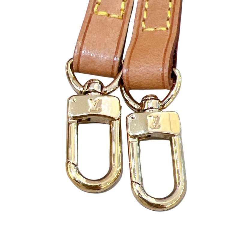 ルイ・ヴィトン LOUIS VUITTON ショルダーストラップ ベージュ レザー ユニセックス ショルダーストラップ