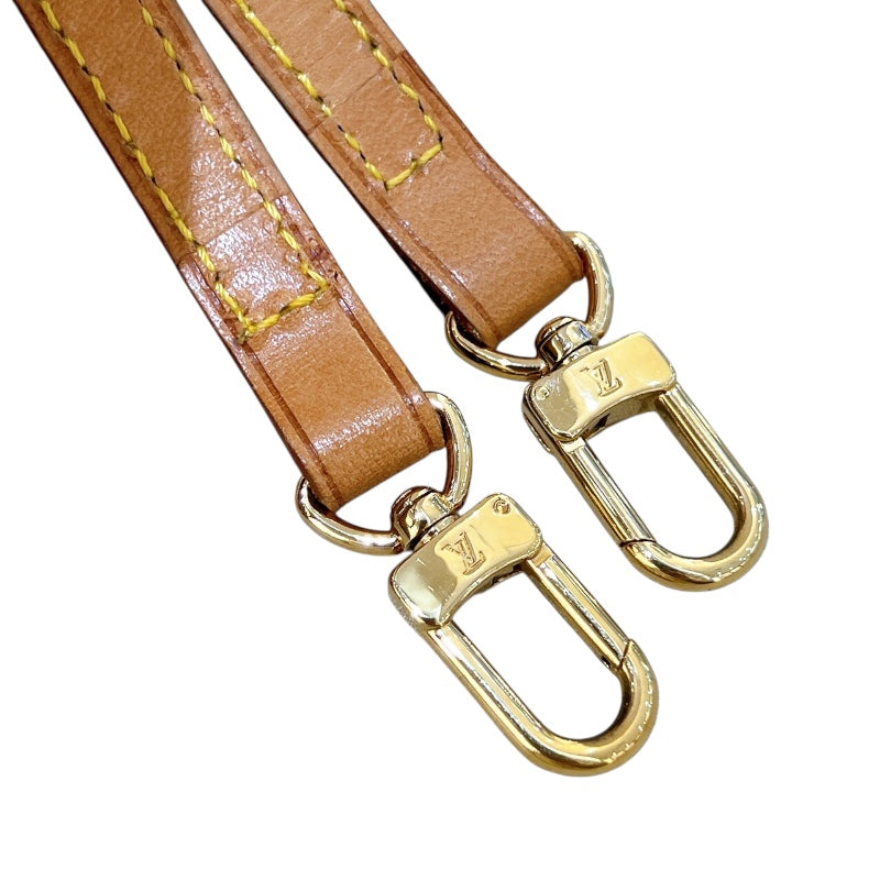 ルイ・ヴィトン LOUIS VUITTON ショルダーストラップ ベージュ レザー ユニセックス ショルダーストラップ
