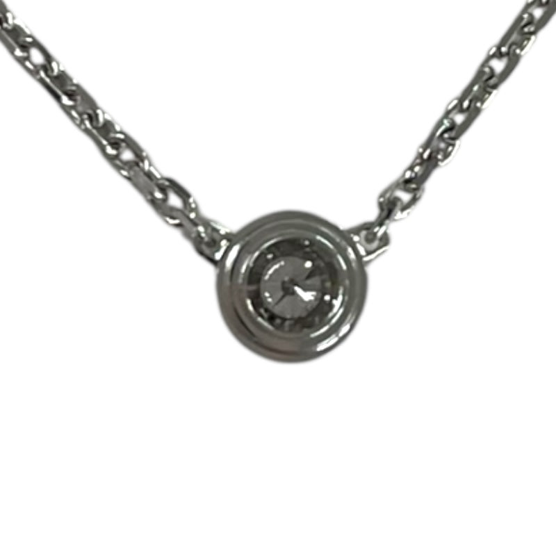 カルティエ Cartier ダムールダイヤネックレス 750WG/ダイヤモンド ジュエリー
