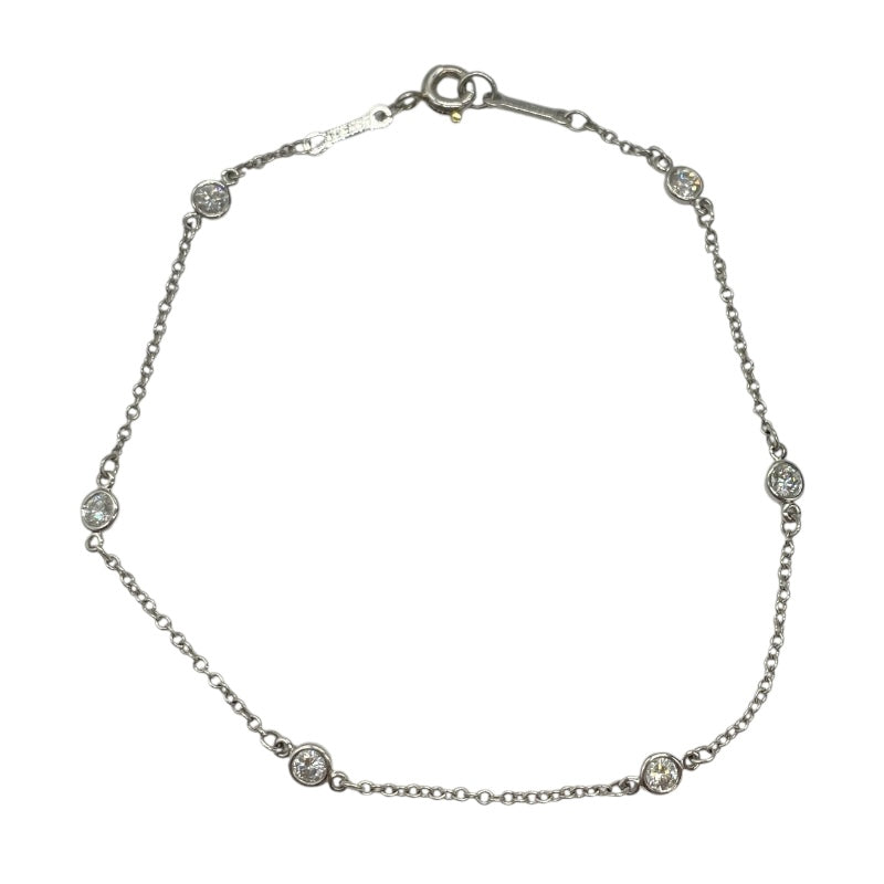 ティファニー TIFFANY＆CO バイザヤードブレス Pt950/ダイヤモンド ジュエリー
