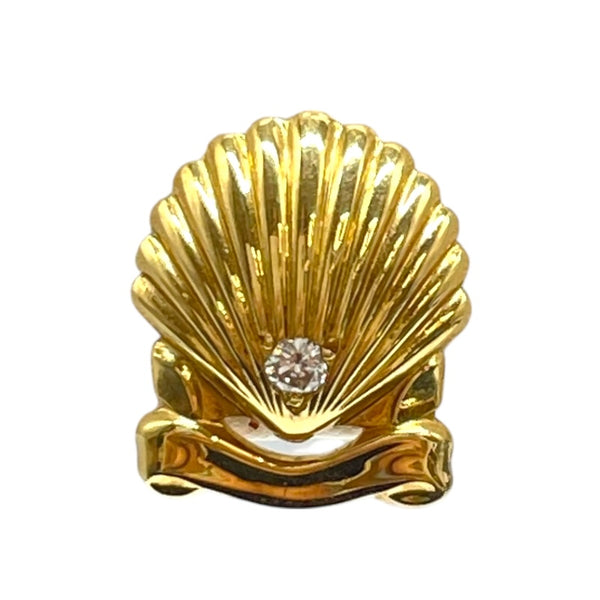 カルティエ Cartier ピンブローチ ゴールド 750/ダイヤモンド アクセサリー