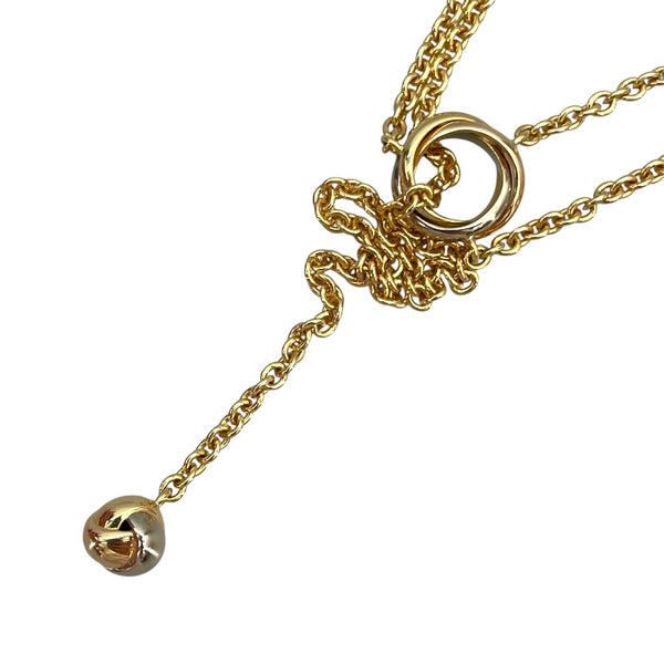カルティエ Cartier ベビートリニティパンピーユネックレス 750 ジュエリー
