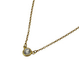 ティファニー TIFFANY＆CO バイザヤード ネックレス 750 ジュエリー