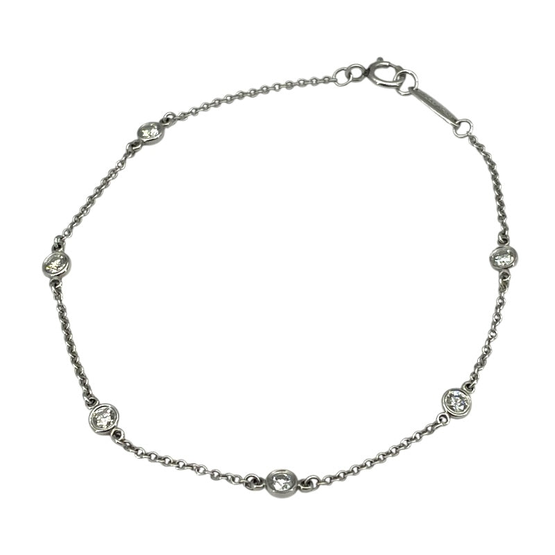 ティファニー TIFFANY＆CO バイザヤードブレス Pt900/ダイヤモンド ジュエリー