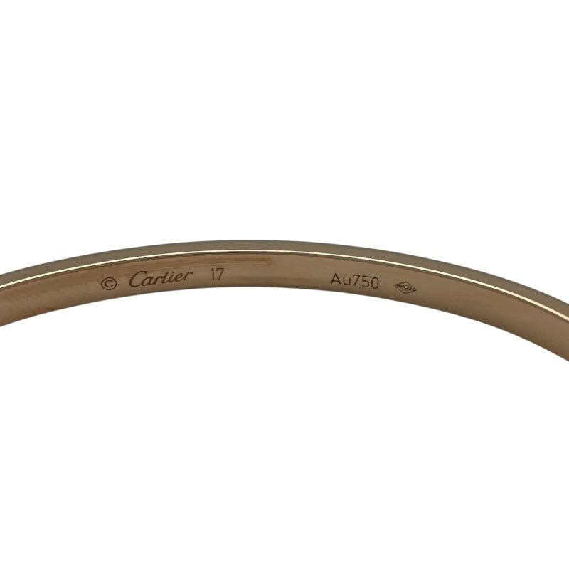 カルティエ Cartier ラブブレス SM 6Pダイヤ 750PG ダイヤモンド ジュエリー