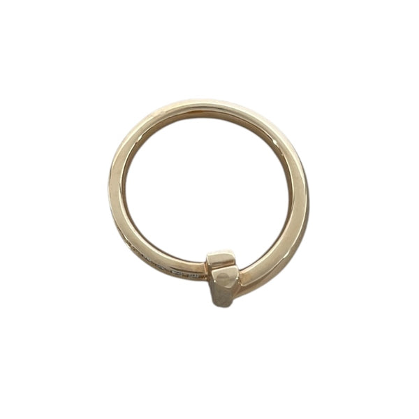 ティファニー TIFFANY＆CO Tトゥナローリング K18PG ダイヤモンド ジュエリー