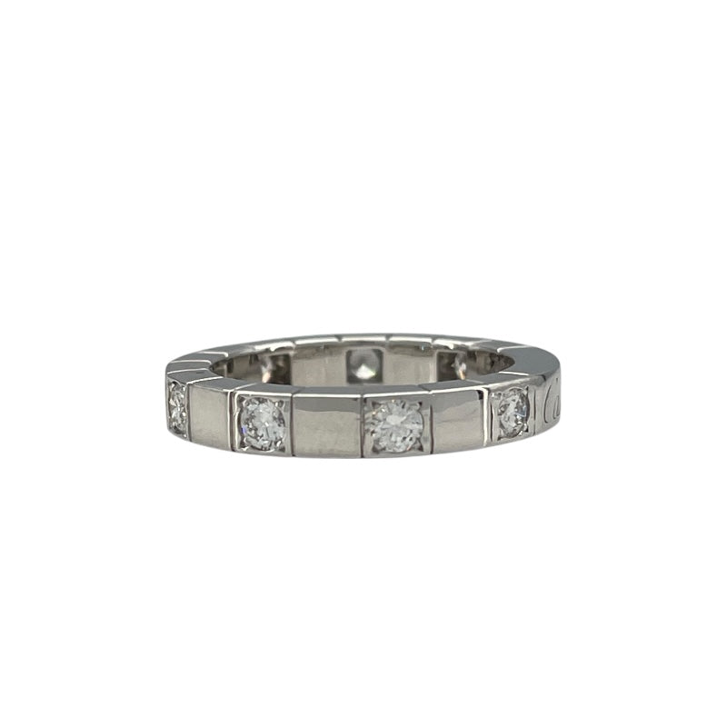 カルティエ Cartier ラニエールリング ハーフダイヤ 750WG ダイヤモンド　ジュエリー