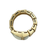 ブルガリ BVLGARI セルペンティリング 750 シェル ジュエリー