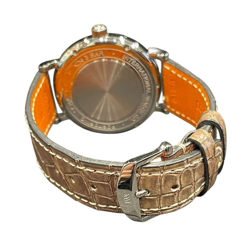 インターナショナルウォッチカンパニー IWC ポートフィノ　オートマティック37 IW458104 グレー SS 自動巻き メンズ 腕時計