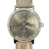 インターナショナルウォッチカンパニー IWC ポートフィノ　オートマティック37 IW458104 グレー SS 自動巻き メンズ 腕時計