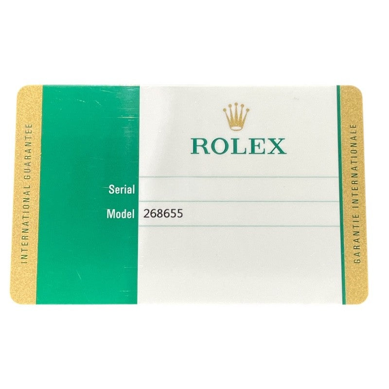 ロレックス ROLEX ヨットマスター37 268655 パヴェダイヤ K18PG/ラバーベルト 自動巻き メンズ 腕時計