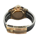 ロレックス ROLEX ヨットマスター37 268655 パヴェダイヤ K18PG/ラバーベルト 自動巻き メンズ 腕時計