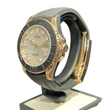 ロレックス ROLEX ヨットマスター37 268655 パヴェダイヤ K18PG/ラバーベルト 自動巻き メンズ 腕時計