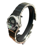 オメガ OMEGA コンステレーション　コーアクシャルマスター クロノメータ－ 123.15.27.20.57.00﻿3 ブラックシェル SS 自動巻き レディース 腕時計