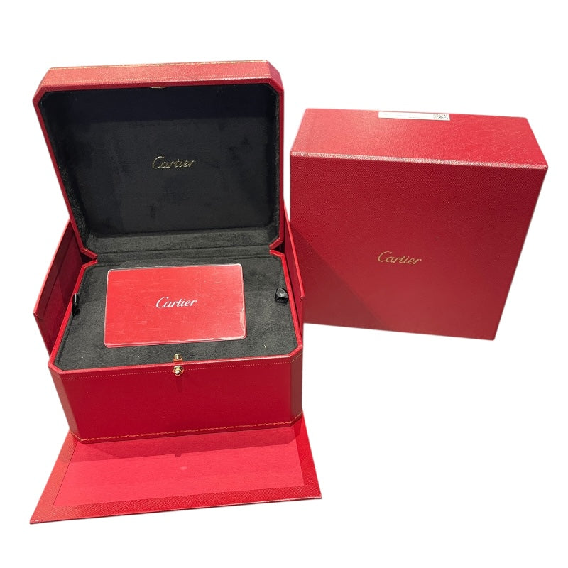 カルティエ Cartier バロンブランドゥカルティエ WGBL0003 シルバー K18PG レディース 腕時計
