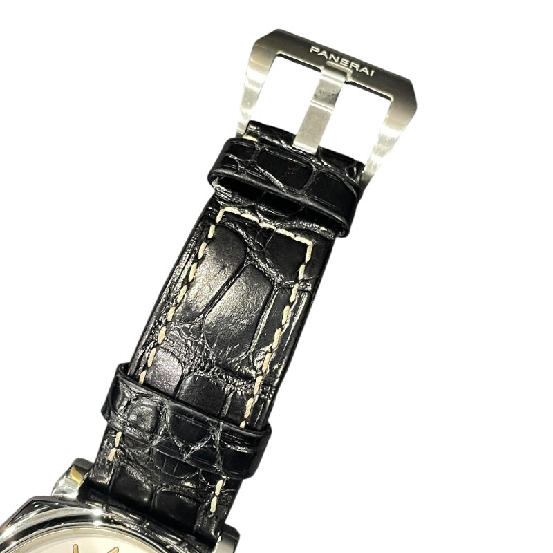 パネライ PANERAI ルミノールドゥエ42mm PAM01046 ホワイト SS 自動巻き メンズ 腕時計