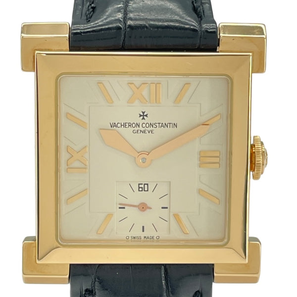 ヴァシュロン・コンスタンタン VACHERON CONSTANTIN カレ ヒストリーク 600本限定 91030/000R シルバー K18PG レディース 腕時計