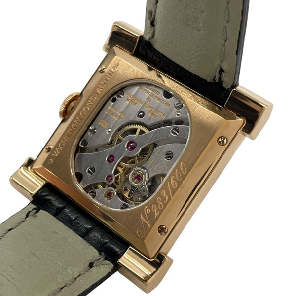 ヴァシュロン・コンスタンタン VACHERON CONSTANTIN カレ ヒストリーク 600本限定 91030/000R シルバー K18PG レディース 腕時計
