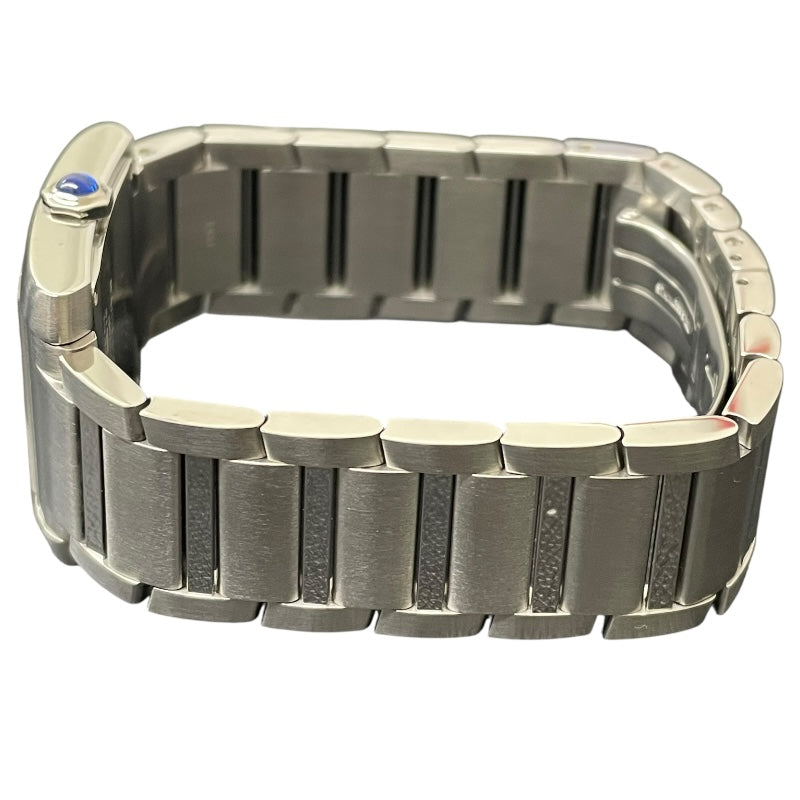 カルティエ Cartier タンク フランセーズMM WSTA0074 ステンレススチール クオーツ レディース 腕時計