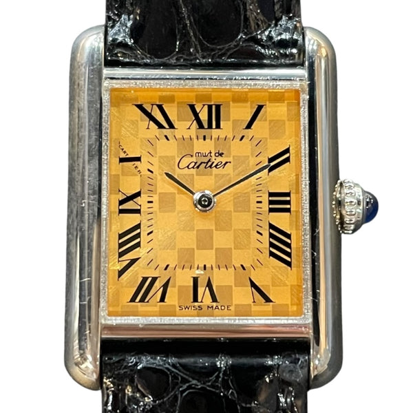 カルティエ Cartier マストタンクMM 2003年クリスマス限定 W1017654 ステンレススチール クオーツ レディース 腕時計