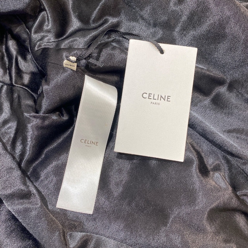 セリーヌ CELINE BOY DOLLスタジアムジャケット 2W750048S ブラック ナイロン メンズ ナイロンジャケット