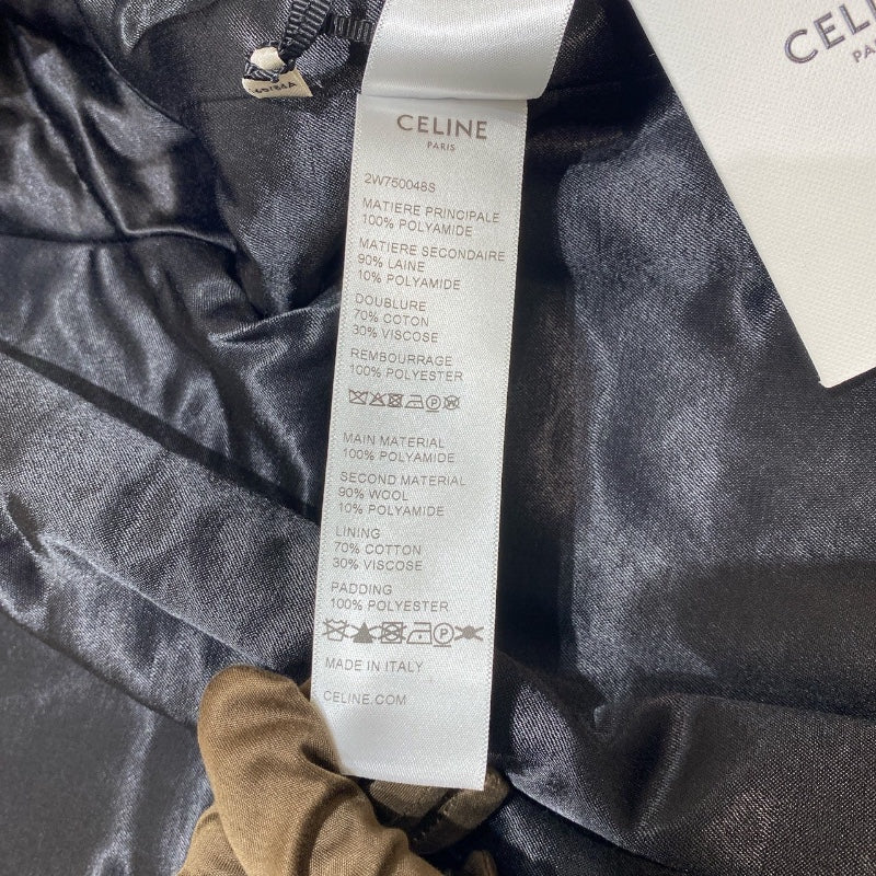 セリーヌ CELINE BOY DOLLスタジアムジャケット 2W750048S ブラック ナイロン メンズ ナイロンジャケット
